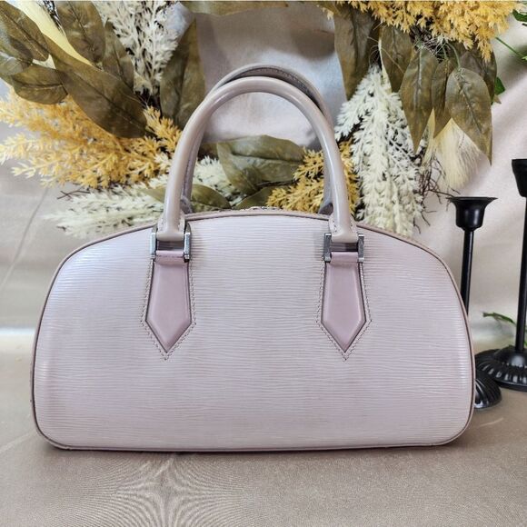 Louis Vuitton Epi Jasmin Lilac Mini BOSTON BAG W/ Dust Bag Unbranded Charm Twill - Picture 6 of 17